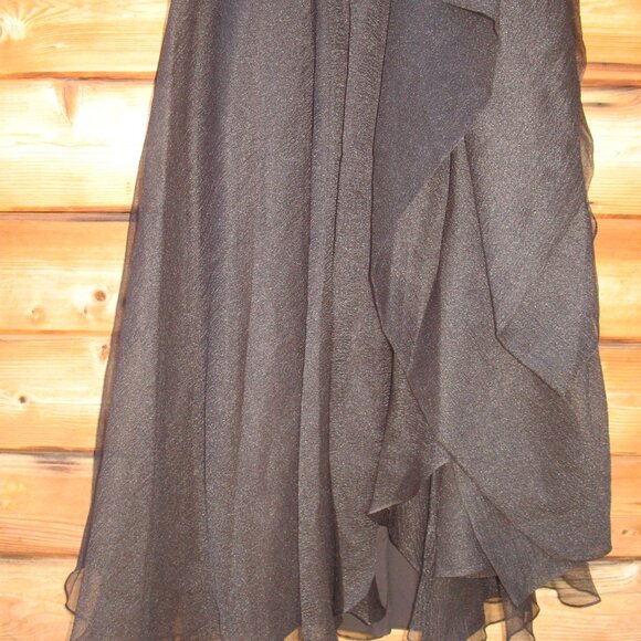 Theia Teresa Draped Gown - Picture 6 of 11